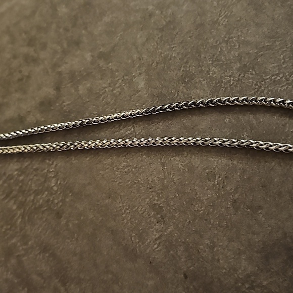 Vintage Long Palma Chain Circle Donut Charms Sweater Necklace - Picture 7 of 8